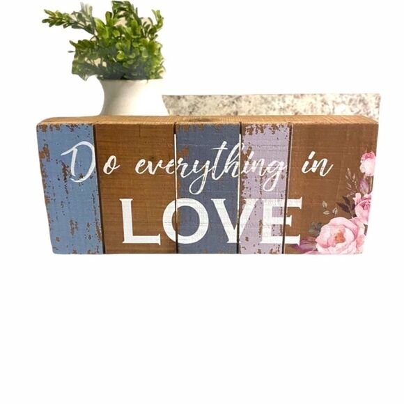 Small rectangular decor sign‎ - Picture 1 of 6